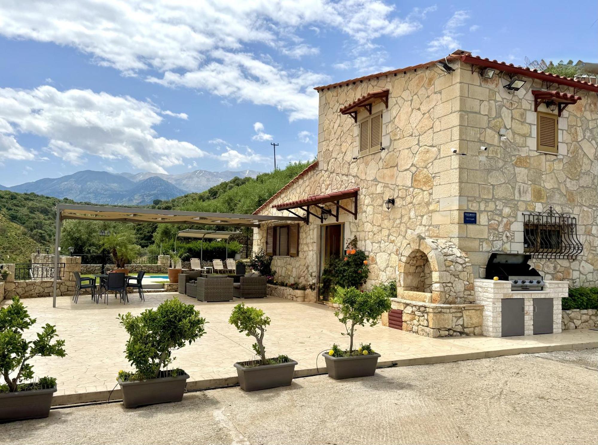 Villa Vangelis Stylos Crete Samonas Екстер'єр фото