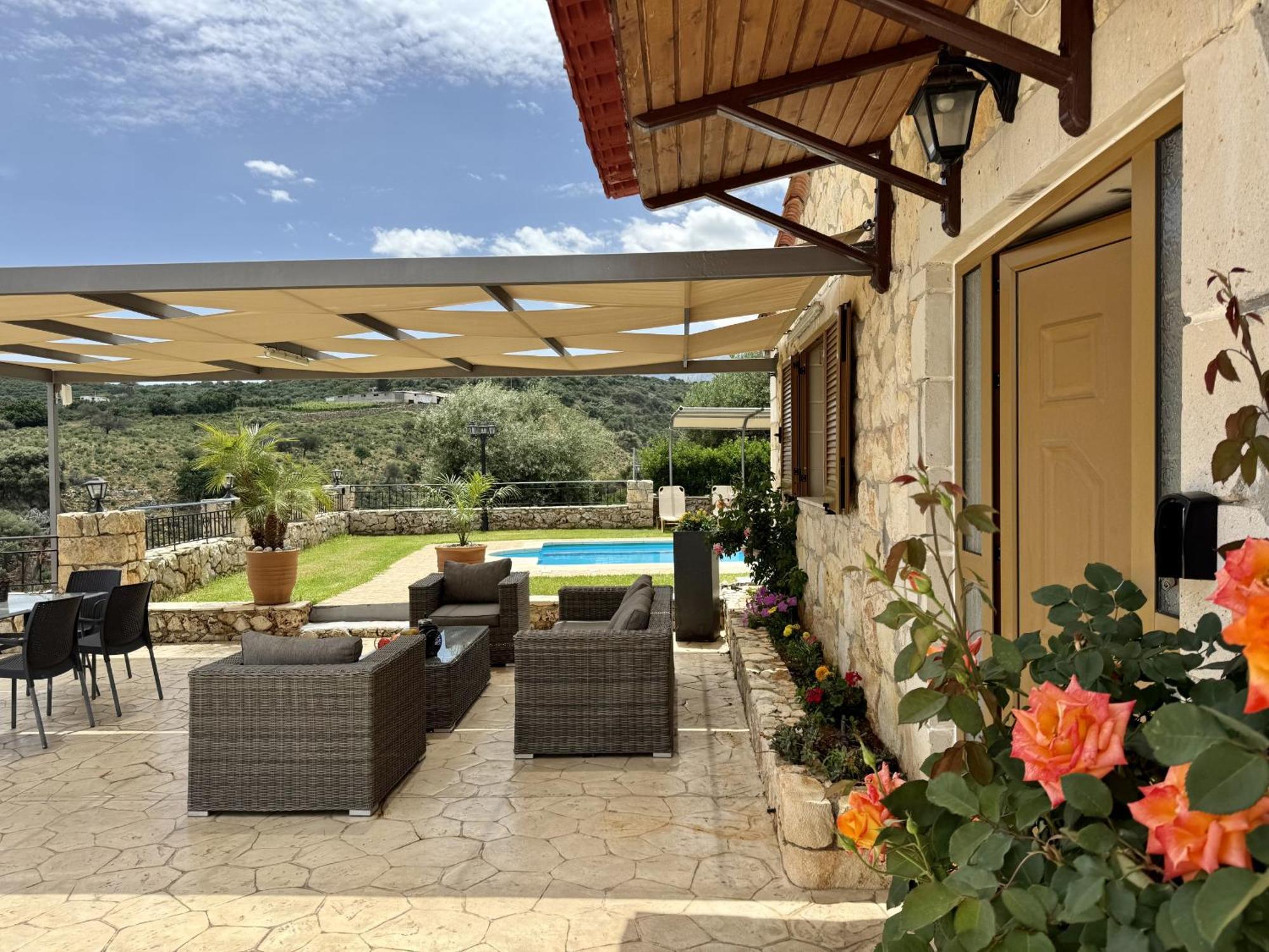 Villa Vangelis Stylos Crete Samonas Екстер'єр фото